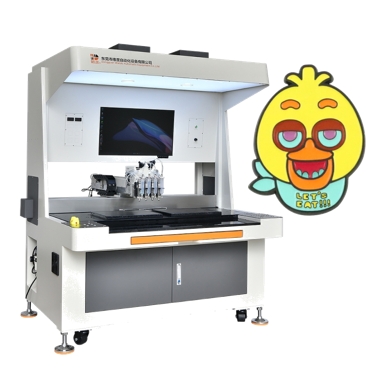 Enamel Emoji Button Pin Filling Machine | Advanced Craft Production Equipment